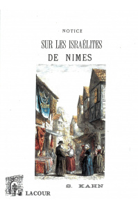 achat-livre-notice_sur_les_isralites_de_nmes-s_kahn-lacour-oll-nmes-diteur
